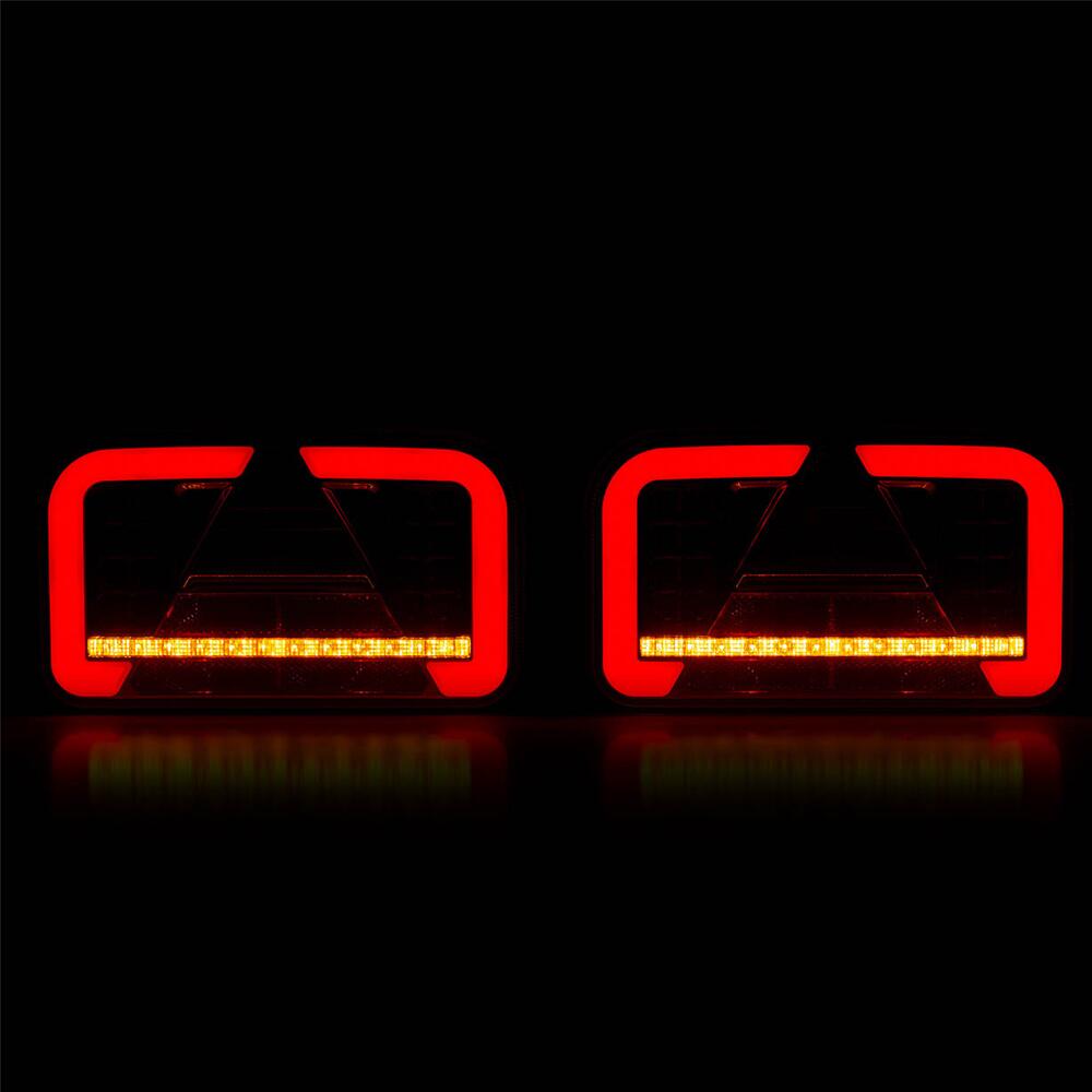Lampa stop 240x140, LED, 6 functii, ceata, mers inapoi, semnalizare dinamica, dreapta, 02367 Amio