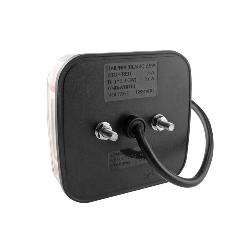 Lampa stop 110x102, 3 functii, LED, RCL-08-LP, 02373 Amio