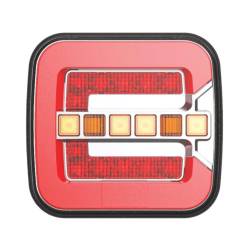 Lampa stop 110x102, 3 functii, LED, RCL-08-LP, 02373 Amio