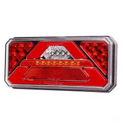 Lampa stop 236x104, LED, 5 functii, ceata, mers inapoi, semnalizare dinamica, dreapta, 02365 Amio Lampa stop 236x104, LED, 5 functii, ceata, mers inapoi, semnalizare dinamica, dreapta, 02365 Amio