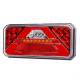 Lampa stop 236x104, LED, 5 functii, ceata, mers inapoi, semnalizare dinamica, dreapta, 02365 Amio