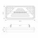 Lampa stop 236x104, LED, 5 functii, ceata, mers inapoi, semnalizare dinamica, dreapta, 02365 Amio