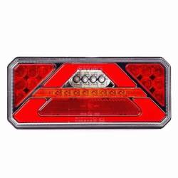 Lampa stop 236x104, LED, 5 functii, ceata, mers inapoi, semnalizare dinamica, dreapta, 02365 Amio