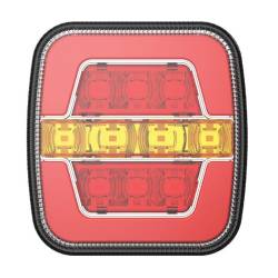 Lampa stop 108x102, LED, 3 functii, 02370 Amio