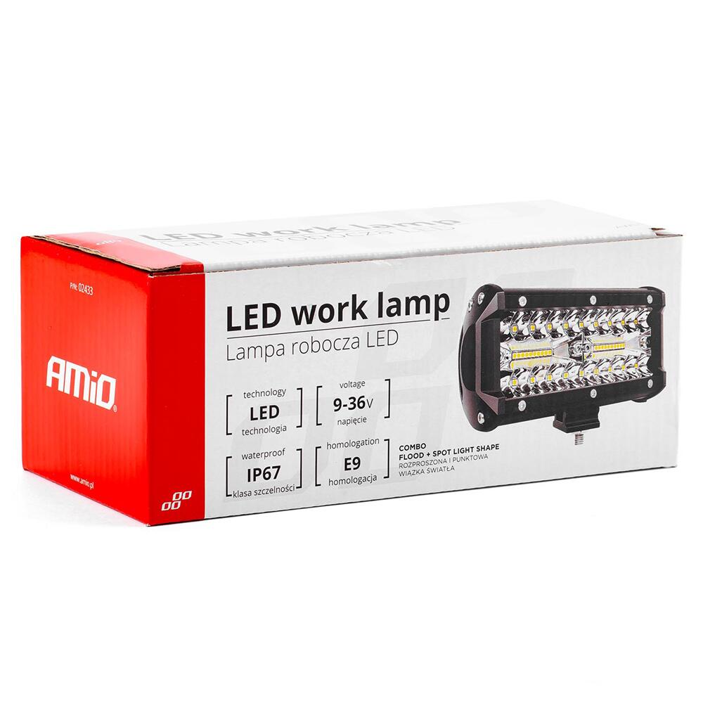 Proiector LED BAR 170x74, combo, 120W, 3200lm, 02433 Amio