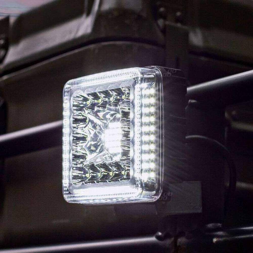 Proiector lucru 110x110, LED, 9-36W, 3840lm, Flood, sticla, AWL13, 02427 Amio