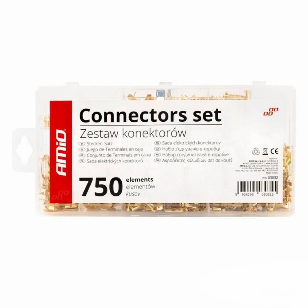 Set papuci electrici, diferite modele, 750 bucati, 03032 Amio