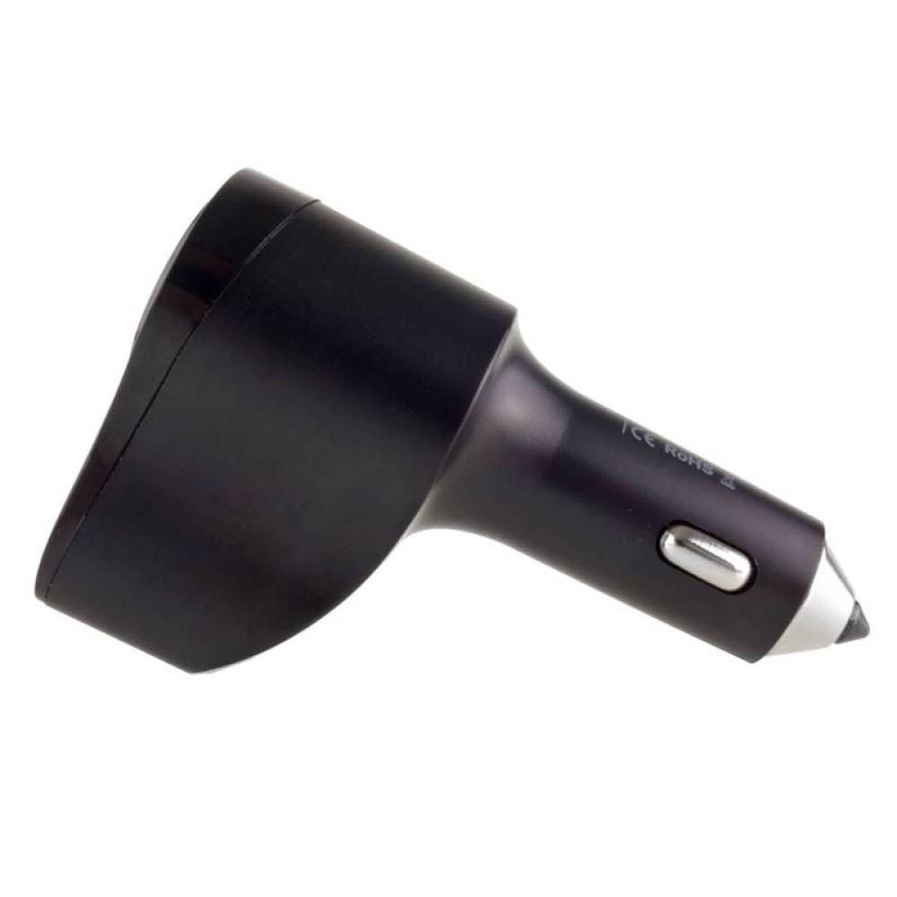 Stecher priza cu 2xUSB 12/24V 2.4A, 30W, cu varf ascutit pentru spart geam, 02357 Amio
