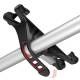 Suport telefon bicicleta, moto, aluminiu si silicon, 4-6