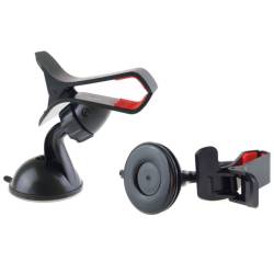 Suport telefon cu ventuza, brate verticale clips 0-100mm, 01705 Amio