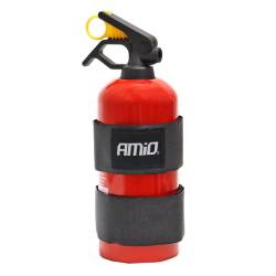 Banda velcro (set 2x2 bucati) pentru obiecte din portbagaj (stingator, etc) 02498 Amio