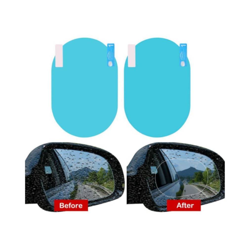 Set 2 bucati protectie oglinda anti ceata, film adeziv, 135x95mm, 02378 Amio