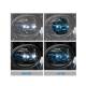 Set 2 bucati protectie oglinda anti ceata, film adeziv, 135x95mm, 02378 Amio