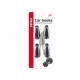 Set 4 carlige cu adeziv, 02490 Amio