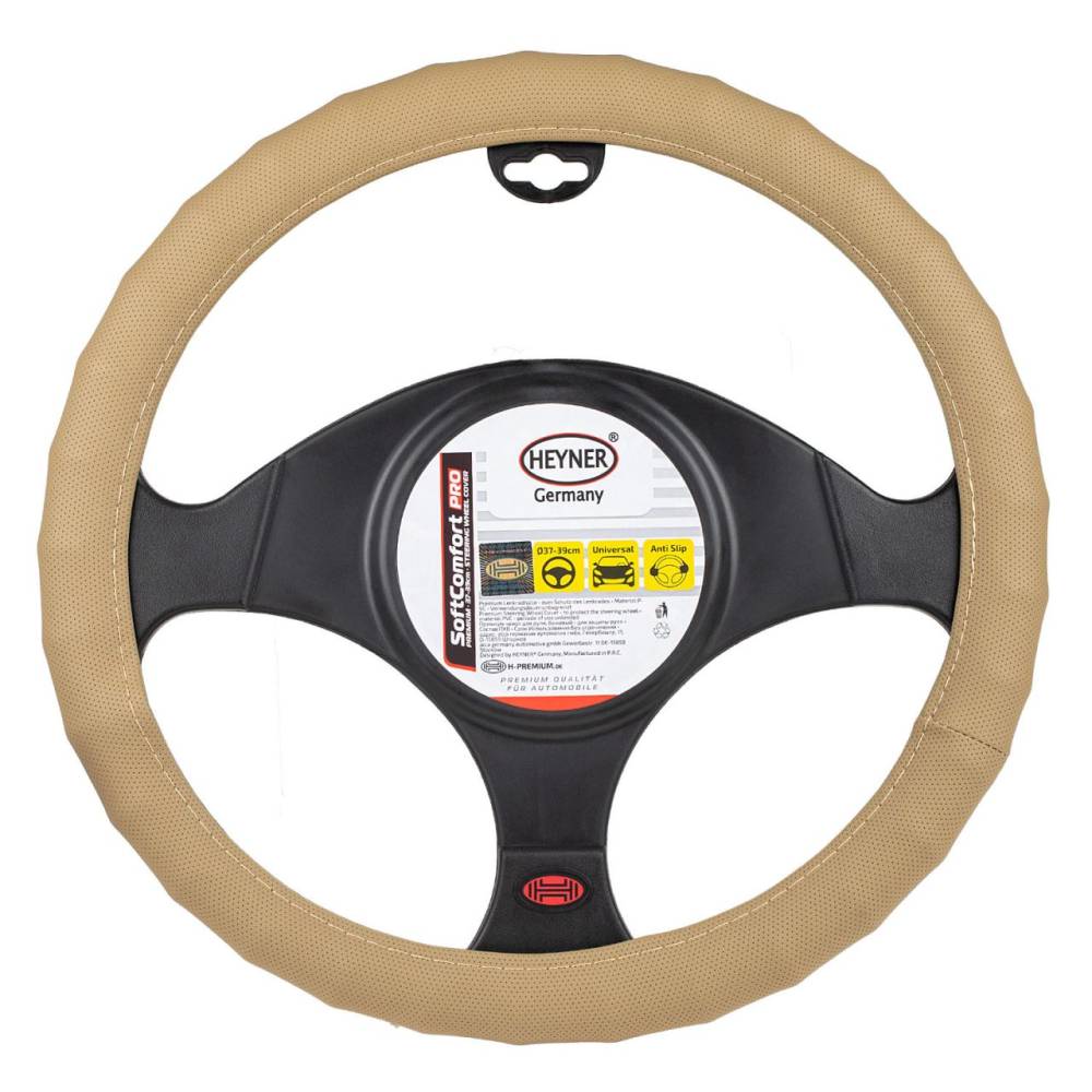 Husa volan, crem 37-39cm, Soft Confort Pro, 600.50 Heyner