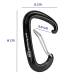Set 2 bucati carabina 5 KN, 500kg, 8.1x4.8cm, 883.00 Alca