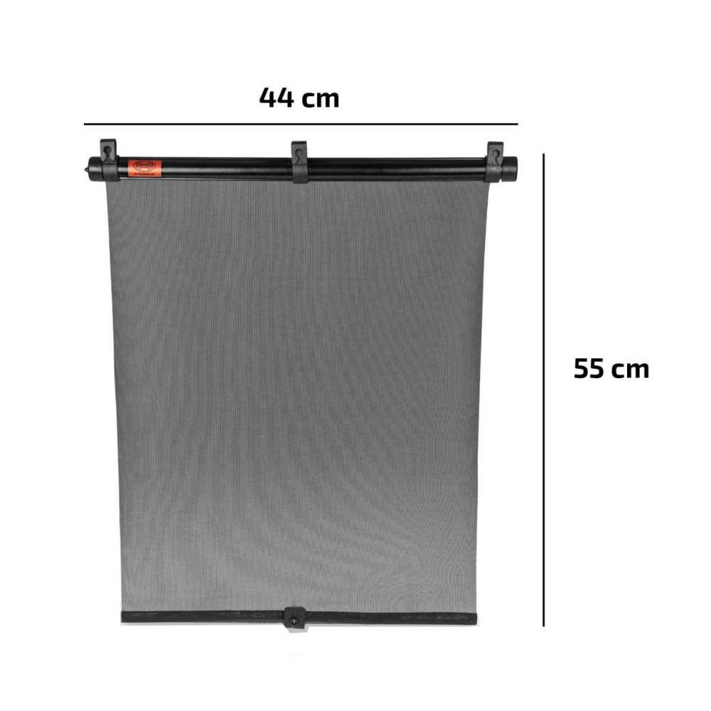 Jaluzele rulou 2x44cm, cu ventuze si carlige, 512.42 Heyner