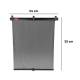 Jaluzele rulou 2x44cm, cu ventuze si carlige, 512.42 Heyner