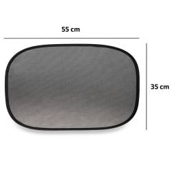 Jaluzele laterale 55X35cm, autoadezive, 2 bucati, Premium Car Sunshades, 512.35 Heyner 