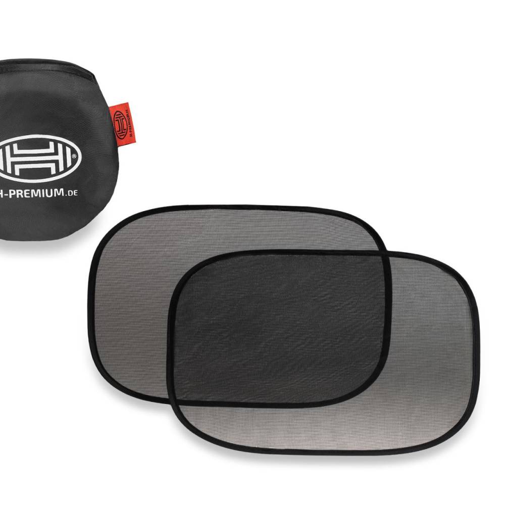 Set jaluzele laterale 80X44cm, autoadezive, 2 bucati, Premium Car Sunshades, 512.38 Heyner