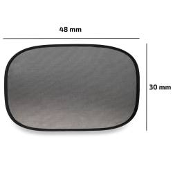 Set jaluzele laterale 48x30cm, autoadezive, 2 bucati, Premium Car Sunshades, 512.34 Heyner