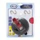 Ventuza fixare cu 2 carlige, fi 15cm, maxim 10kg, Suction Cup Fastening 883.10 Alca