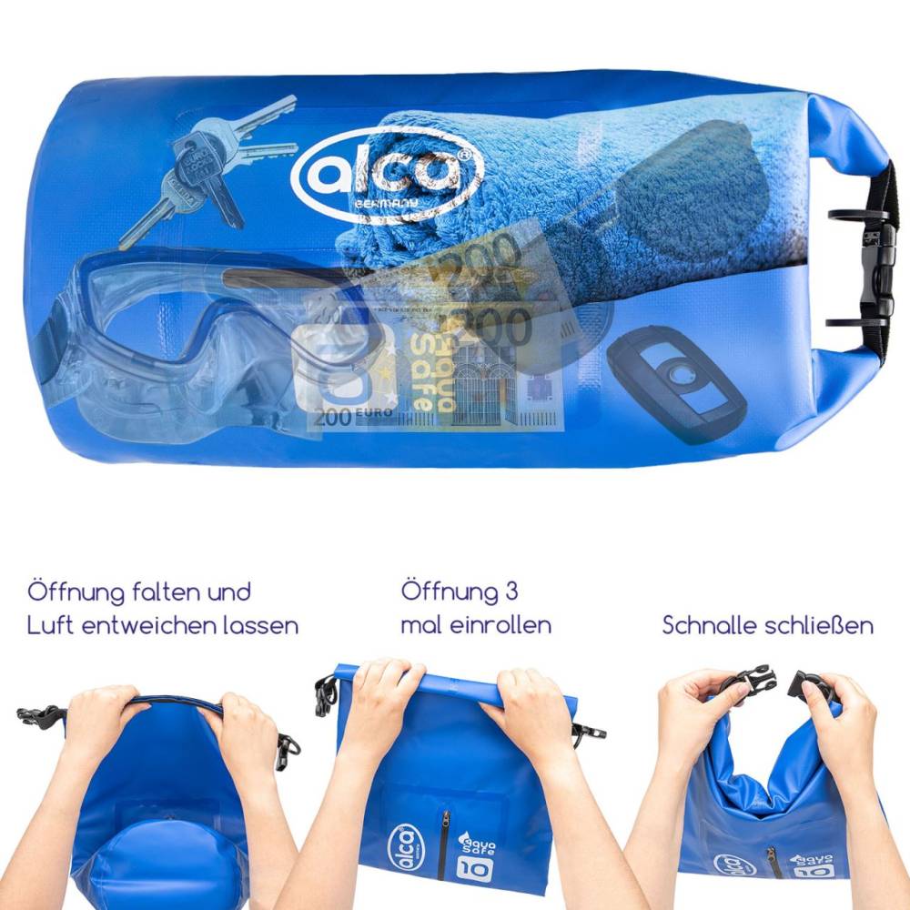 Saculet impermeabil 10L Aqua Safe Bag 516.21 Alca Saculet impermeabil 10L Aqua Safe Bag 516.21 Alca