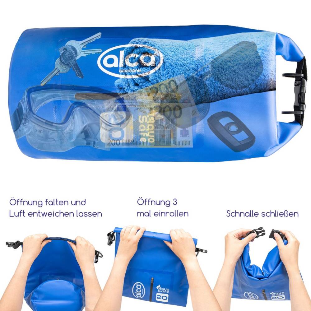 Saculet impermeabil 20L Aqua Safe Bag 516.22 Alca Saculet impermeabil 20L Aqua Safe Bag 516.22 Alca