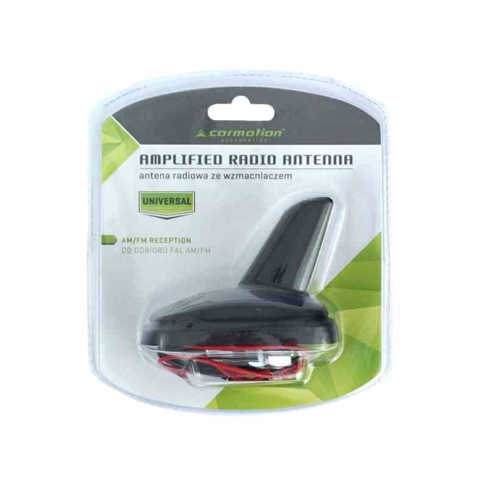 Antena auto cu amplificator Rechin neagra 58525 Carmotion