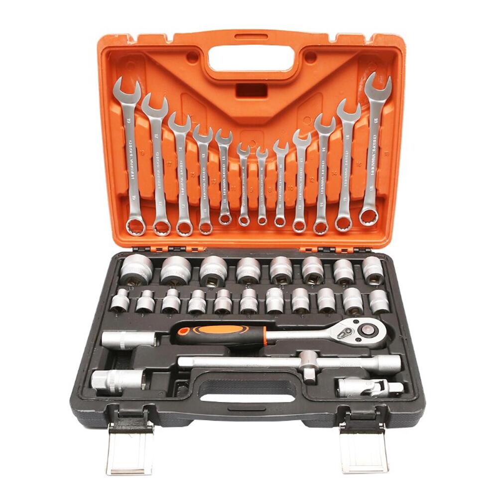 Trusa chei 37 bucati, combinate si tubulare, BK92501 Breckner