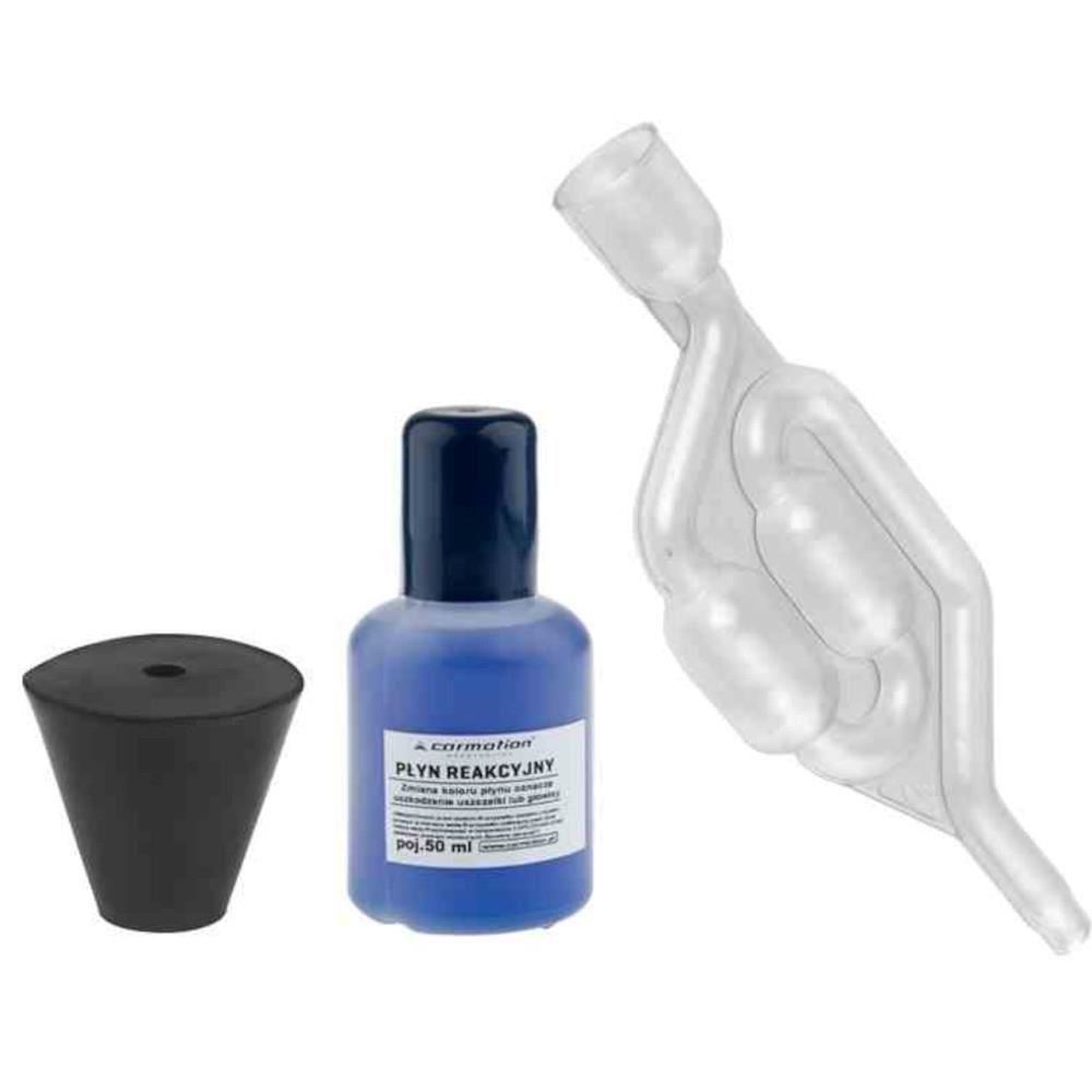 Tester scurgere garnitura chiulasa 25–55mm Carmotion 58663, detector CO2 sistem racire, set complet