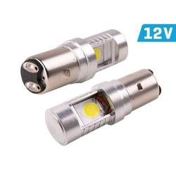Bec far LED 10-36V BA20d, S2, moto, scuter, 58957 Vision
