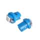 Set 2 becuri bord dulie plastic, lumina albastra LED 12V B8.5d R5, 58920 Carmotion