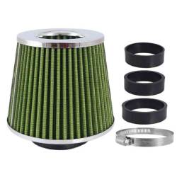 Filtru aer sport cu 3 adaptoare, h15cm, 86008 Carmotion