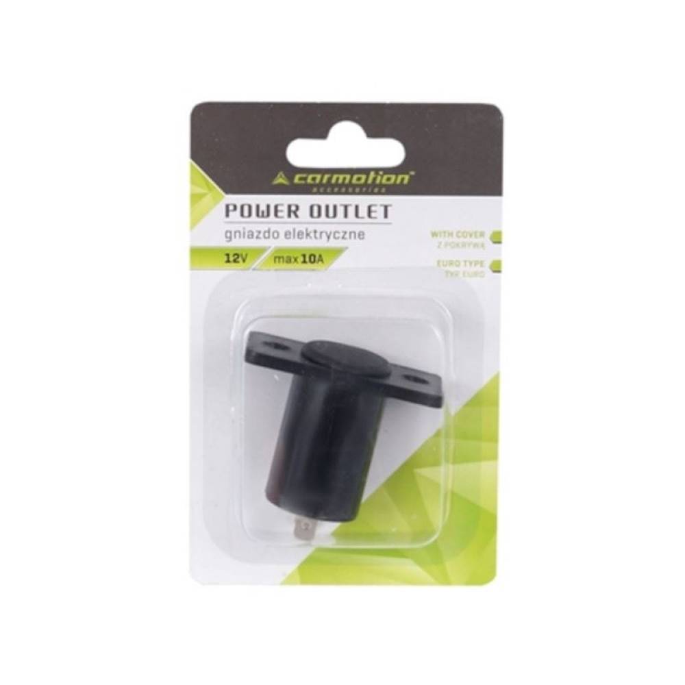 Priza bricheta auto 12/24V, incastrabila, 86118 Carmotion