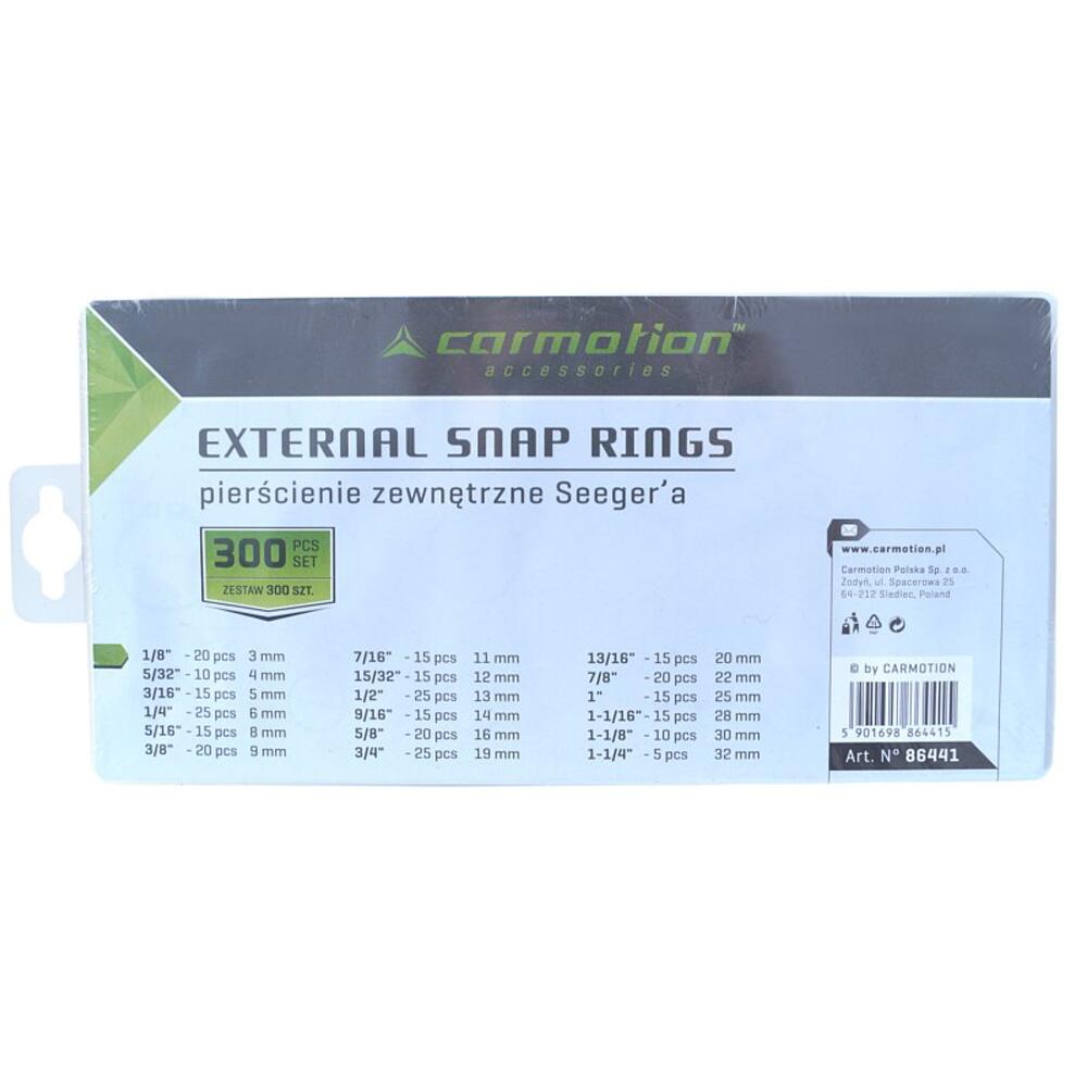 Set 300 inele siguranta arbore exterioare, 86441 Carmotion
