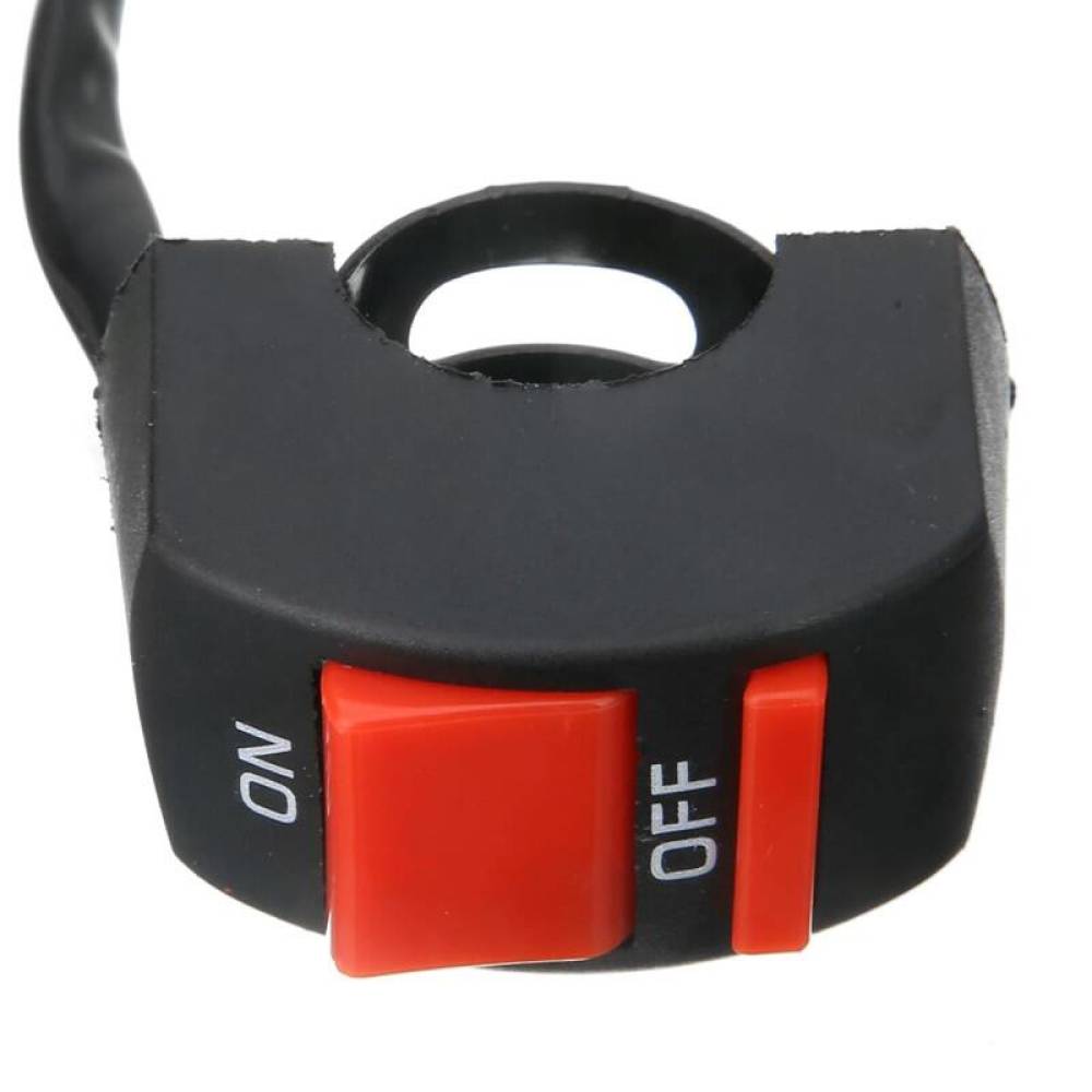 Intrerupator lumini ON/OFF cu kill switch moto, scuter, atv,  prindere pe ghidon, 86544 Carmotion