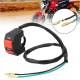Intrerupator lumini ON/OFF cu kill switch moto, scuter, atv,  prindere pe ghidon, 86544 Carmotion