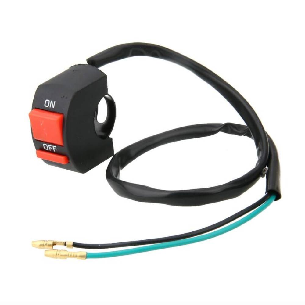 Intrerupator lumini ON/OFF cu kill switch moto, scuter, atv,  prindere pe ghidon, 86544 Carmotion