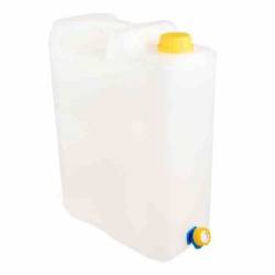 Canistra alba cu robinet 20L, atestata alimentar, 86942 Carmotion 