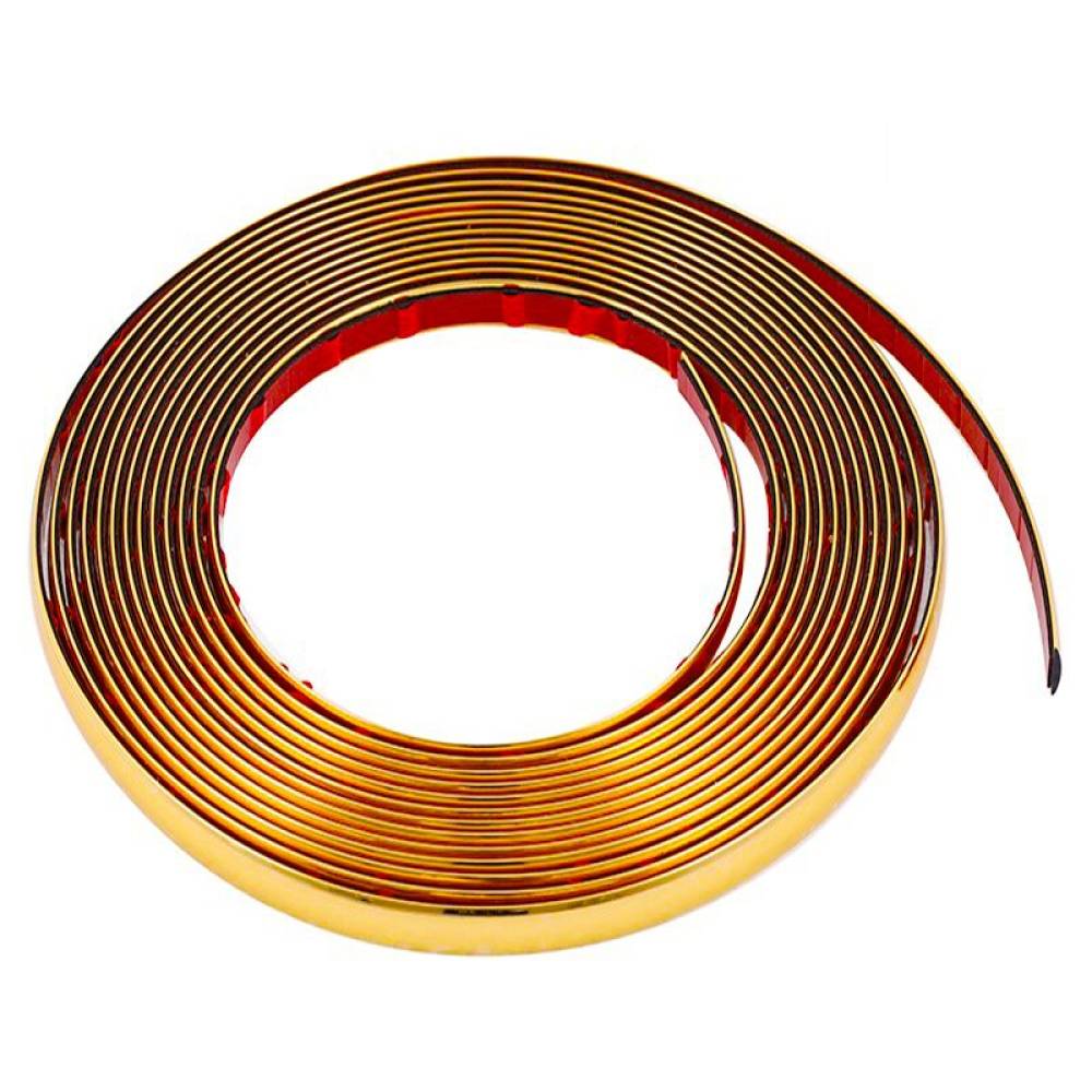 Rola ornament bandou 12mm x 8m, aurie, 63759 Carmotion