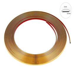 Rola ornament bandou 6mm x 8m, aurie, 63751 Carmotion