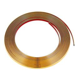 Rola ornament bandou 6mm x 8m, aurie, 63751 Carmotion