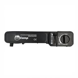Aragaz portabil camping 1.62kW, cu arzator ceramic, aprindere automata, dubla alimentare butelie sau cartus gaz, 86999 Carmotion