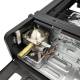 Aragaz portabil camping 1.62kW, cu arzator ceramic, aprindere automata, dubla alimentare butelie sau cartus gaz, 86999 Carmotion