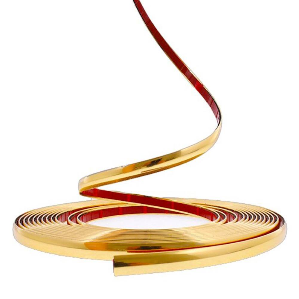 Rola ornament bandou, 9mm x 8m, aurie, 63755 Carmotion