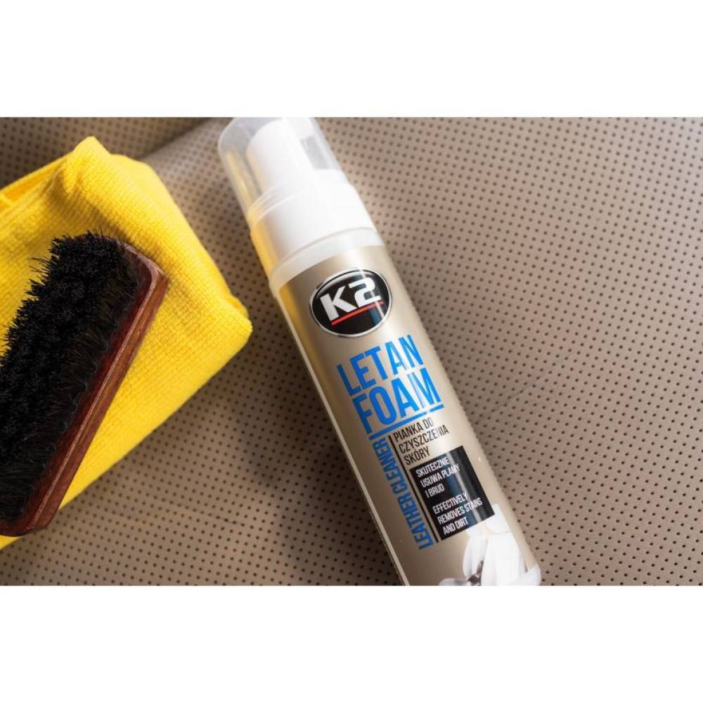 Spray spuma curatat tapiterie piele 200ml LETAN K205 K2 Spray spuma curatat tapiterie piele 200ml LETAN K205 K2