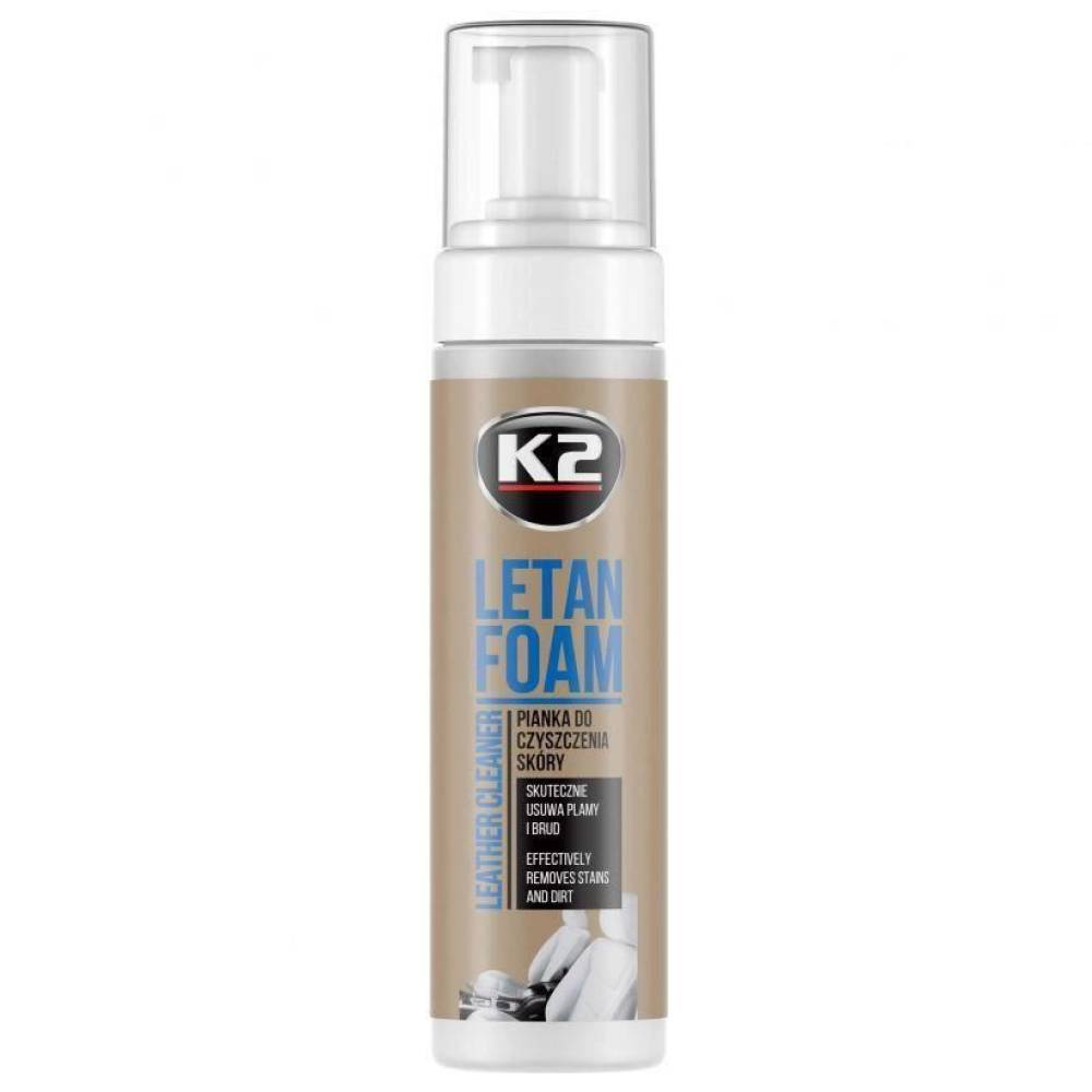 Spray spuma curatat tapiterie piele 200ml LETAN K205 K2 Spray spuma curatat tapiterie piele 200ml LETAN K205 K2