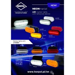 Lampa gabarit 120x45, LED, STRIPE Hor123 LD 2770 Horpol