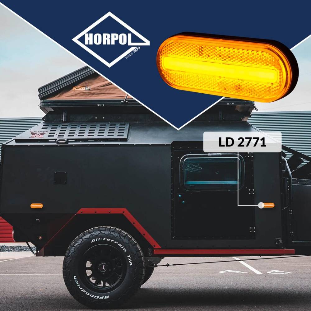 Lampa gabarit 120x45, LED, STRIPE Hor123 LD2771 Horpol